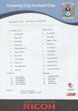 Coventry City v Leeds United 16-Sep-2006
