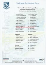 Tranmere Rovers v Northampton Town 21-Apr-2003