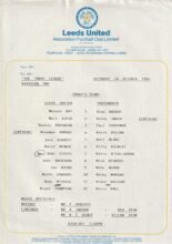 Leeds United v Portsmouth 18-Oct-1986