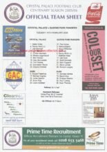 Crystal Palace v Queens Park Rangers 14-Feb-2006