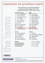 Tranmere Rovers v Queens Park Rangers 28-Dec-2002
