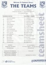 Tranmere Rovers v Stockport County 15-Jan-2000