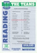Reading v Tranmere Rovers 1997-98
