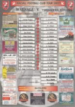Walsall v Tranmere Rovers 26-Dec-1999