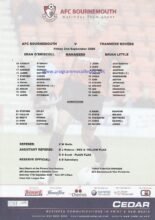 AFC Bournemouth v Tranmere Rovers 02-Sep-2005
