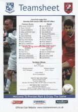 Tranmere Rovers v Walsall 22-Jan-2005