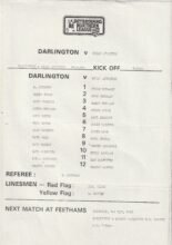 Darlington v Wigan Athletic   29-Apr-1986