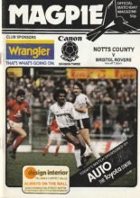 Notts County v Bristol Rovers 04-Mar-1986
