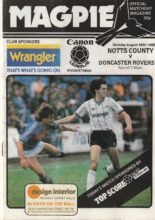 Notts County v Doncaster Rovers 26-Aug-1985
