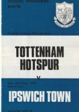 Tottenham Hotspur v Ipswich Town 23-Feb-1974