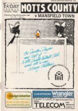 Notts County v Mansfield Town 26-Dec-1986