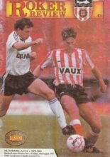 Sunderland v Tottenham Hotspur 28-Aug-1990