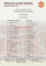 Manchester United v Sporting Braga 23-Oct-2012
