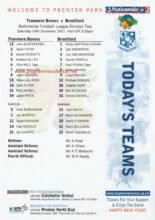 Tranmere Rovers v Brentford 29-Dec-2001