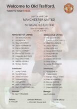 Manchester United v Newcastle United 26-Sep-2012