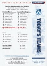 Tranmere Rovers v Queens Park Rangers 30-Mar-2002