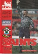 Southampton v Arsenal 05-Dec-1992