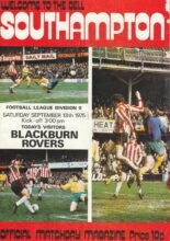 Southampton v Blackburn Rovers 13-Sep-1975