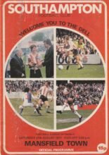 Southampton v Mansfield Town 27-Aug-1977